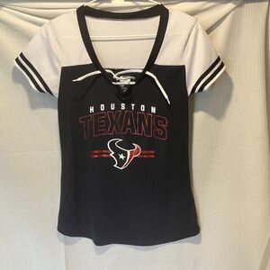 NFL Team Apparel Women's Navy and White Top